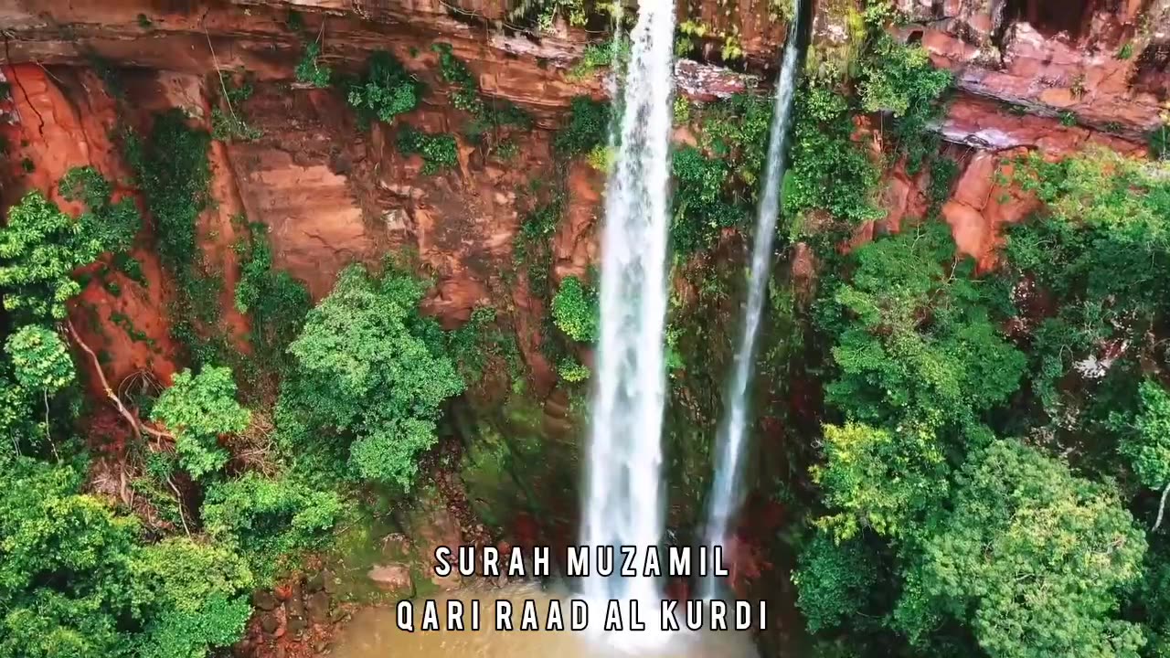 Amazing Recitation | Surah Muzamil | Natural Visualisation
