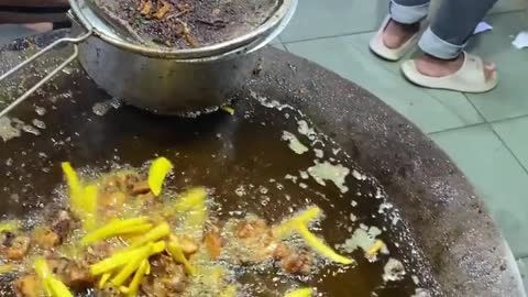Yummy Fried Chicken with Fries in India