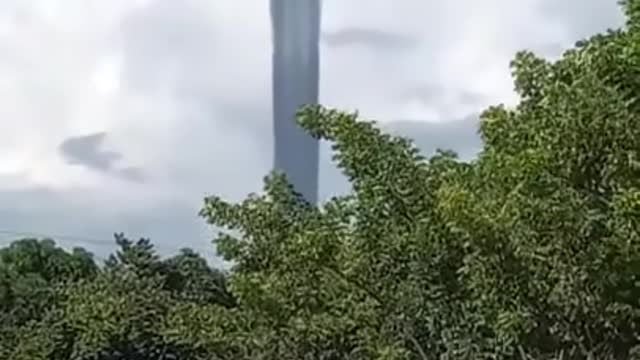Waterspout seen in Cuba