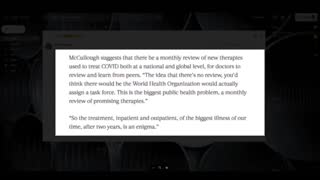 Shouldn't States, Nations & Regions Band Together To Review Promising Covid Therapies?