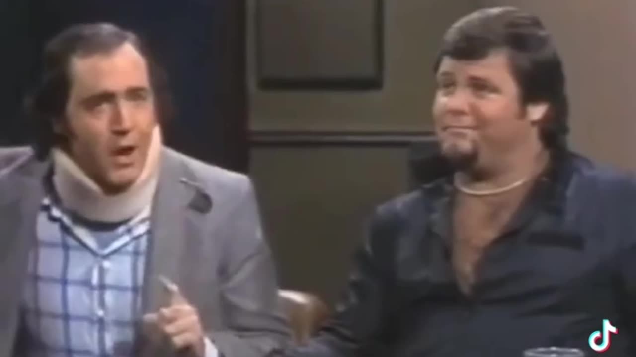 Jerry Lawler and Andy Kaufman on Letterman