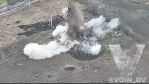 Russians found a observation post with a unit hiding in it