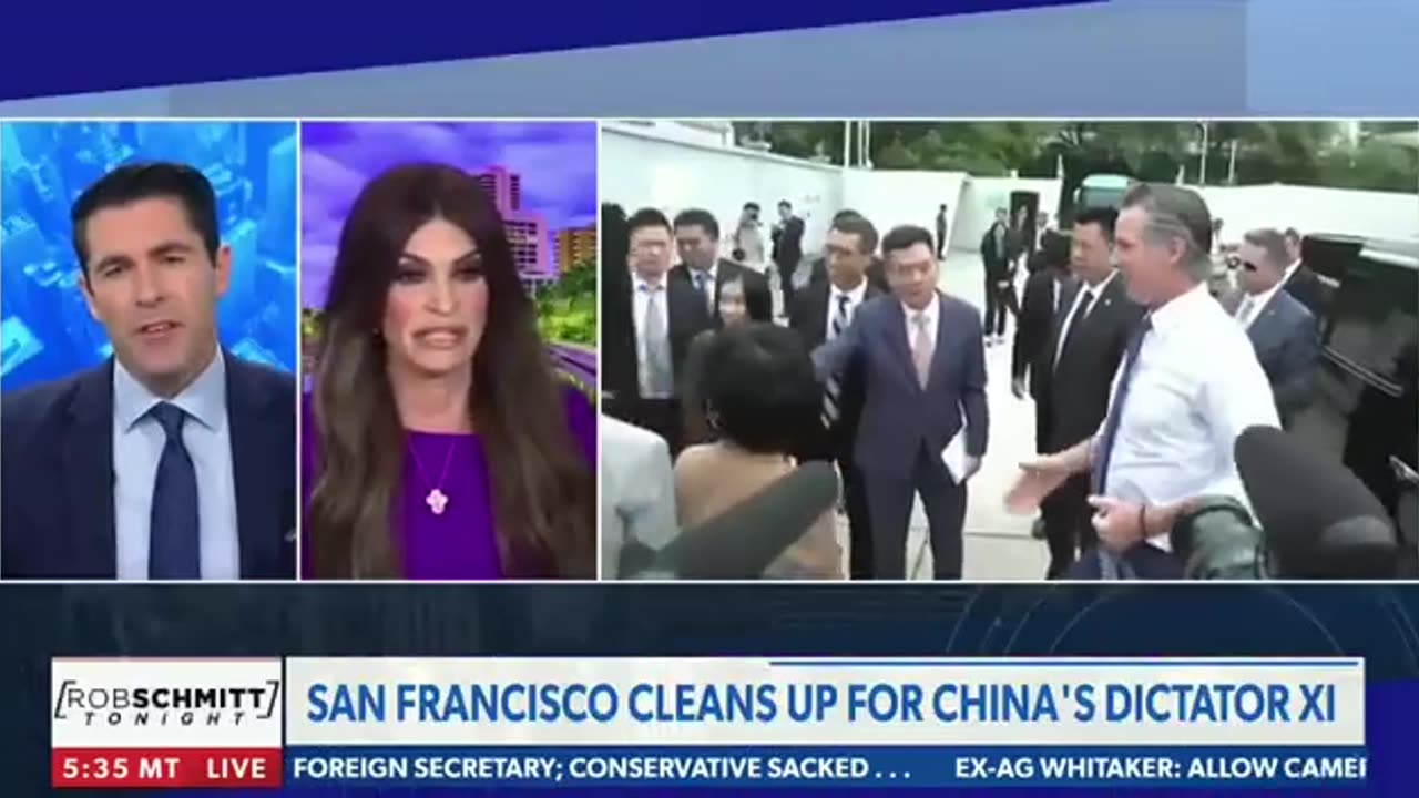 Kimberly Guilfoyle Slams Newsom for Cleaning Up San Francisco For Xi’s Visit