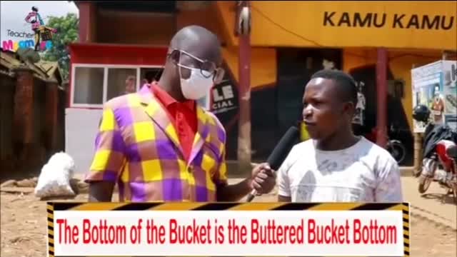 The Bottom of the Bucket is the Buttered Bucket Bottom.