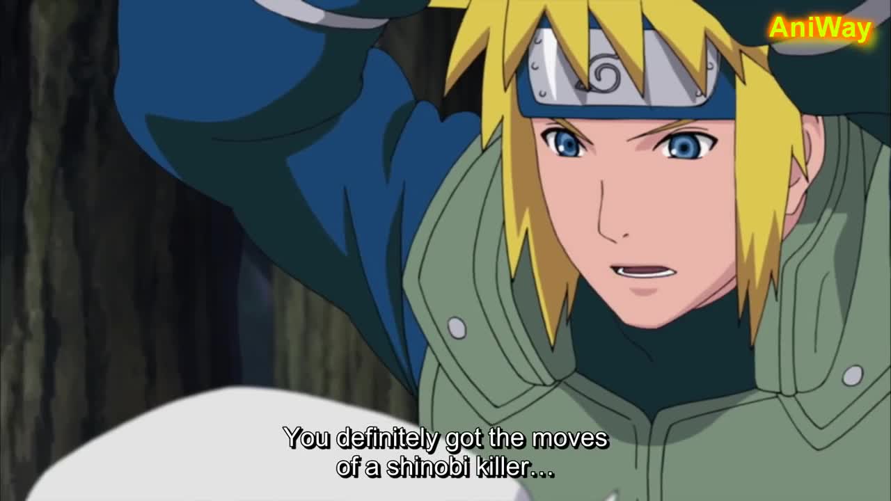 I have a responsibility on my shouldersi cant lose! Minato vs Raikage and Killer Bee