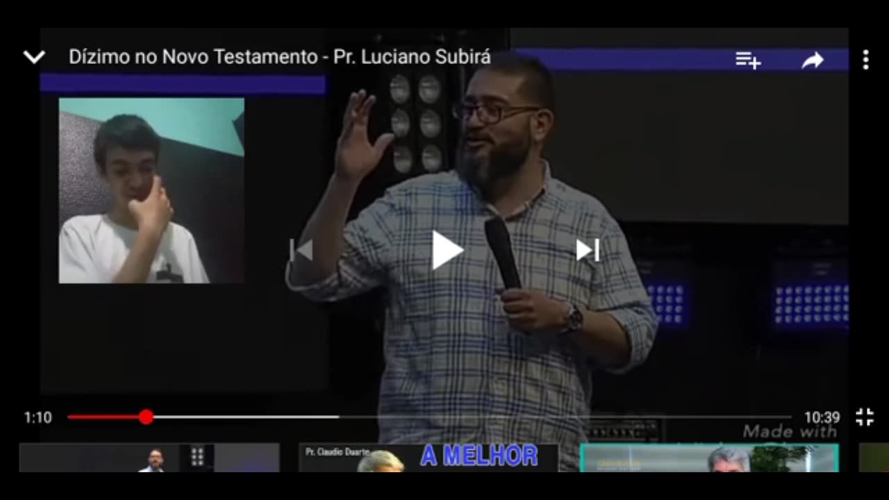 Analisando o vídeo - Dízimo no novo testamento - Pastor Luciano