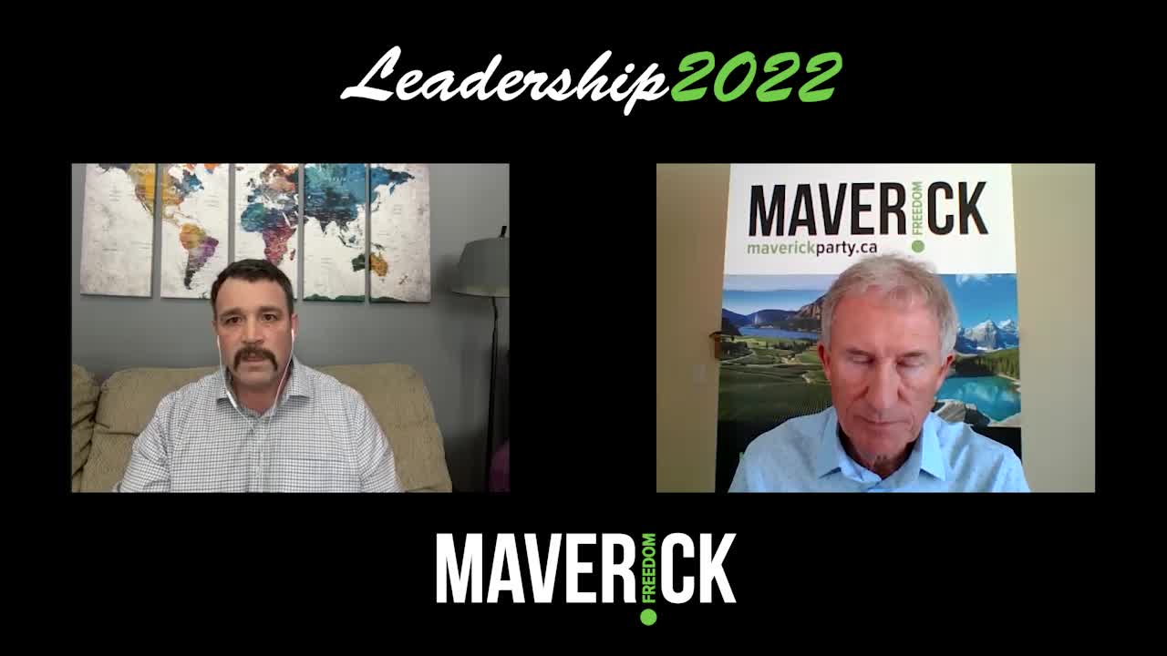 Dave Rutherford interview Colin Kreiger, Maverick Party Leadership Candidate!