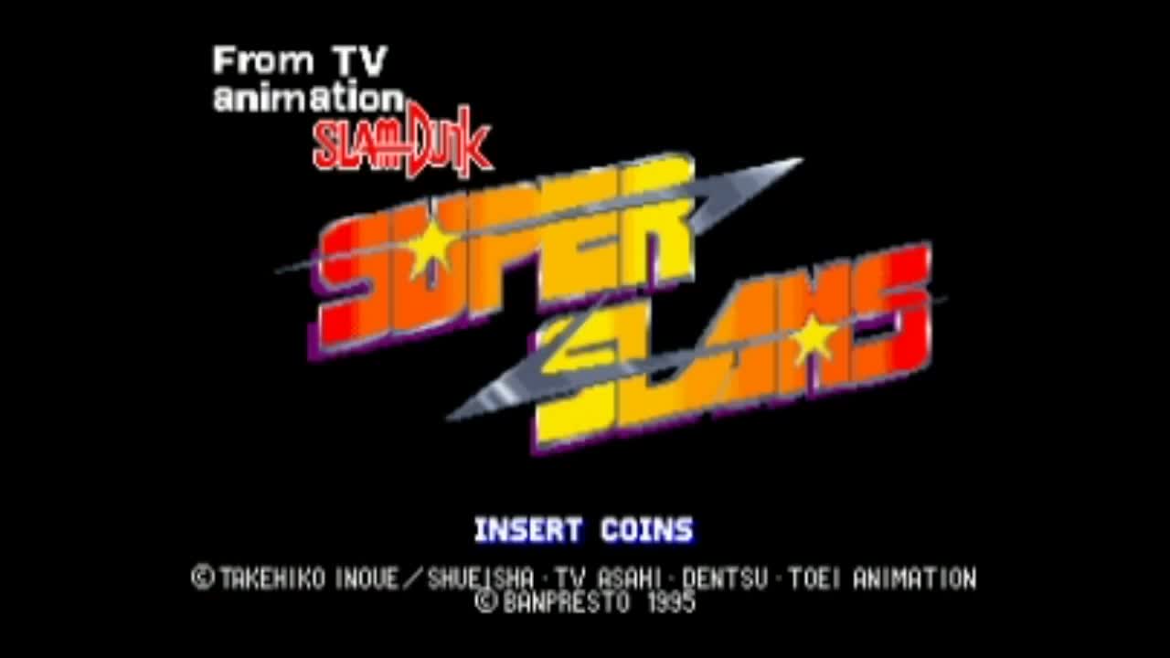 (TAS) - FROM TV ANIMATION SLAM DUNK - SUPER SLAM (TEAM SHOYO - VERY DIFFICULT) ARCADE :