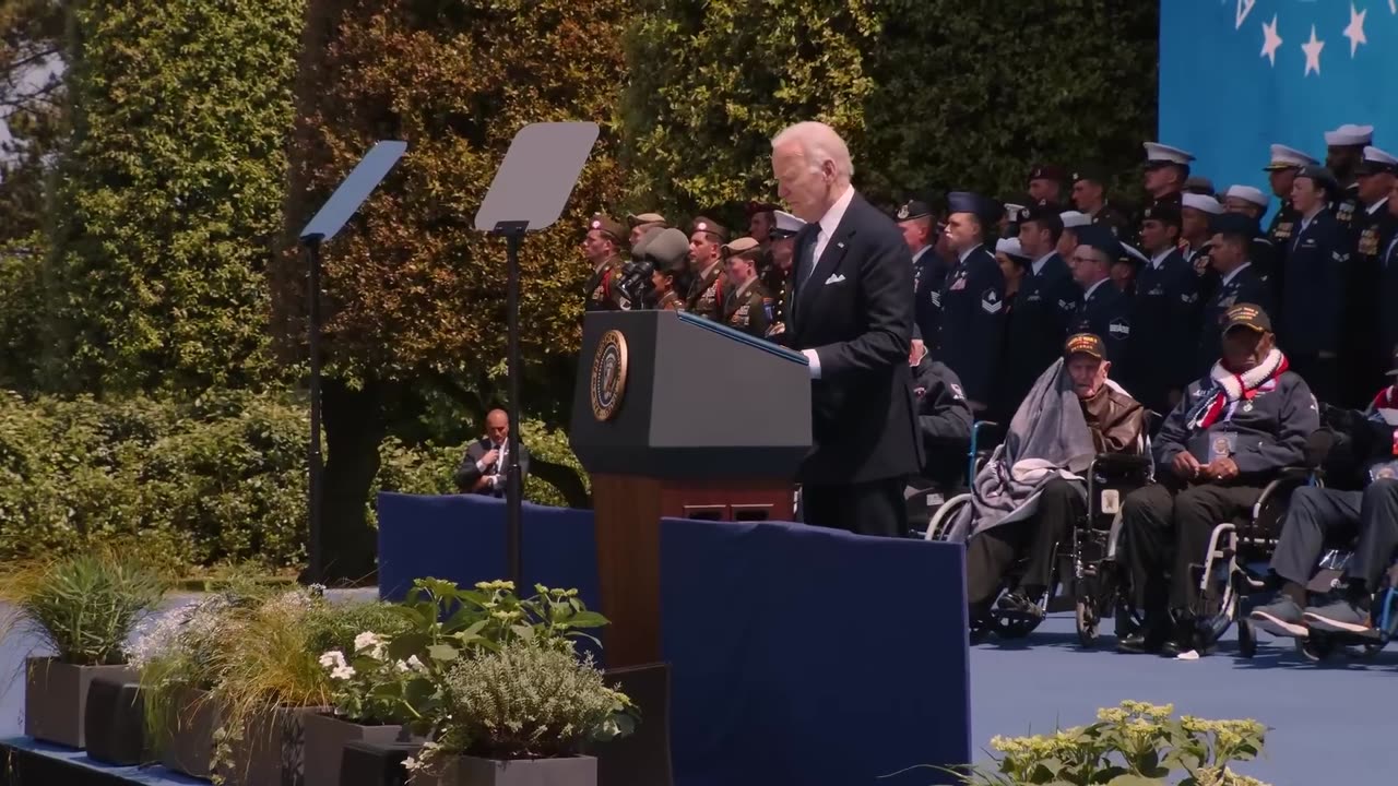 President Biden Delivers Remarks on D-Day in Normandy, France