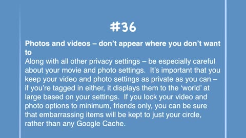 Facebook Tips : Video - Do You Keep It?