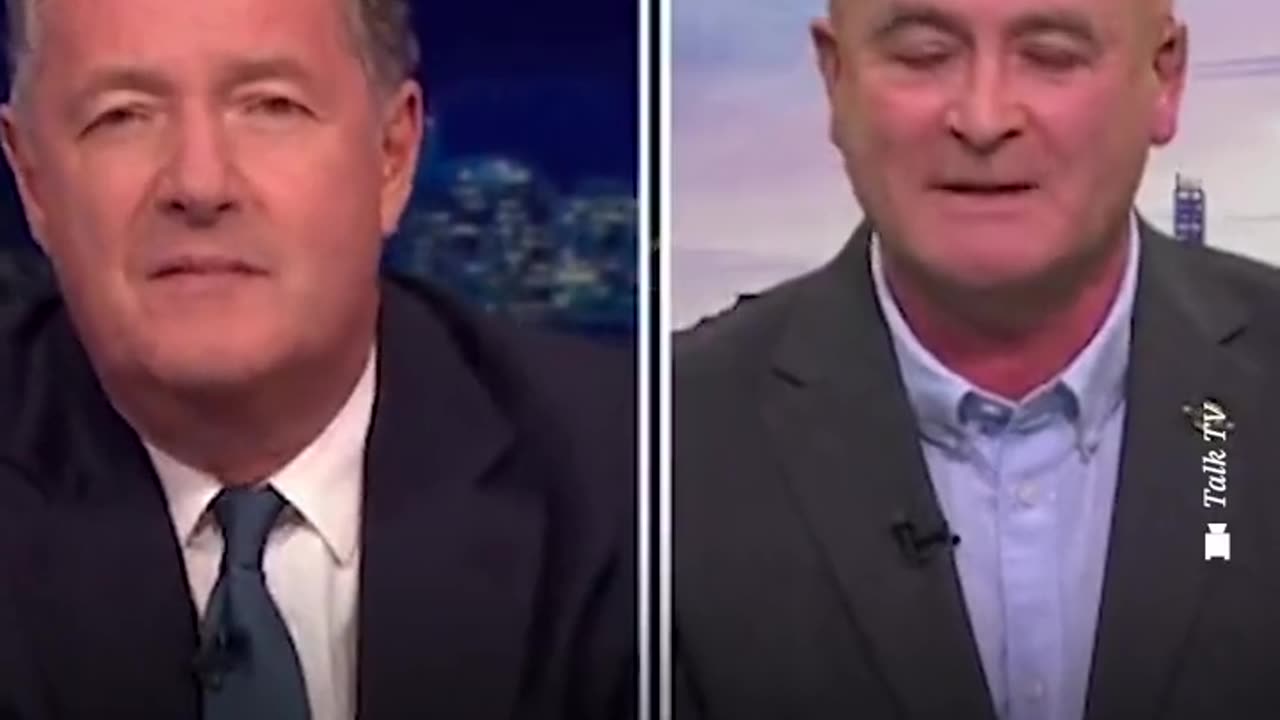 Michael Lynch is a evil!! Piers Morgan & Michael Lynch cold war.