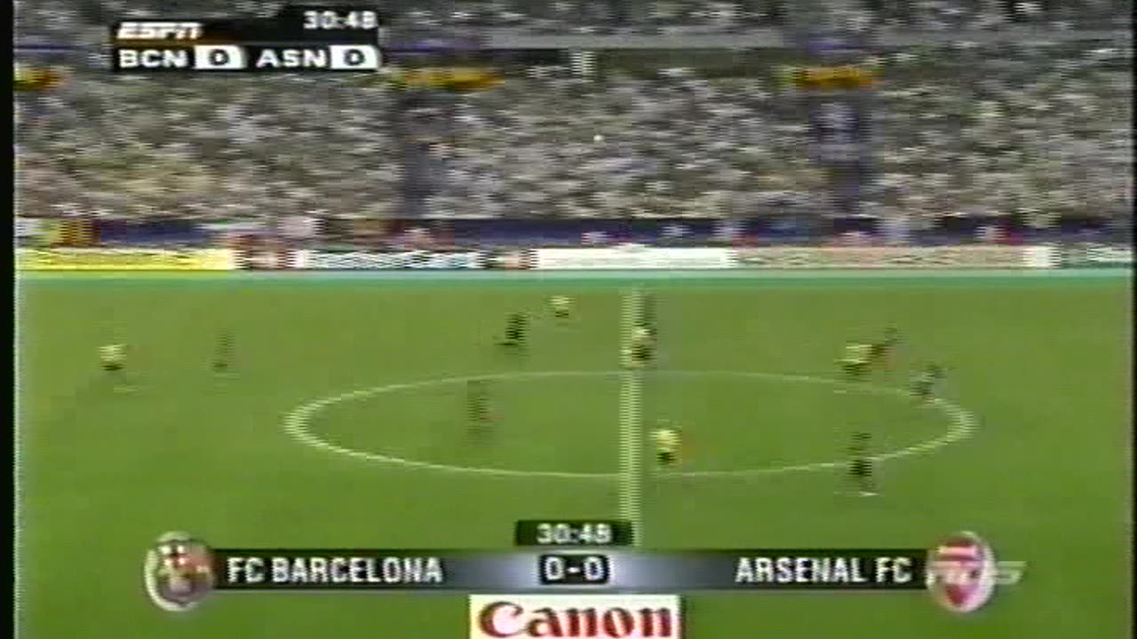 La Final de la ligue des Champions 2006 Arsenal vs FC Barcelone