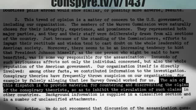 Origin of the word "Conspiracy Theory" - CIA WHISTLE BLOWER on Operation PaperClip