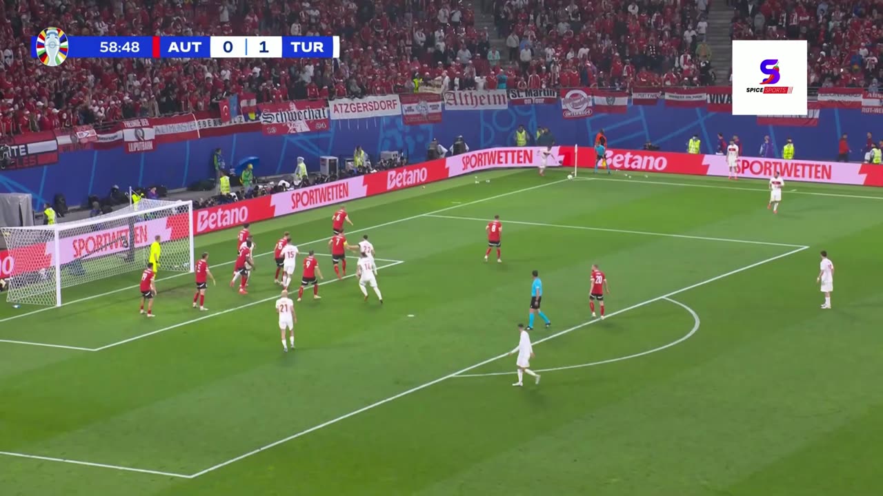 Austria 1 - 2 Turkiye | Highlights | UEFA Euro | 3rd July 2024