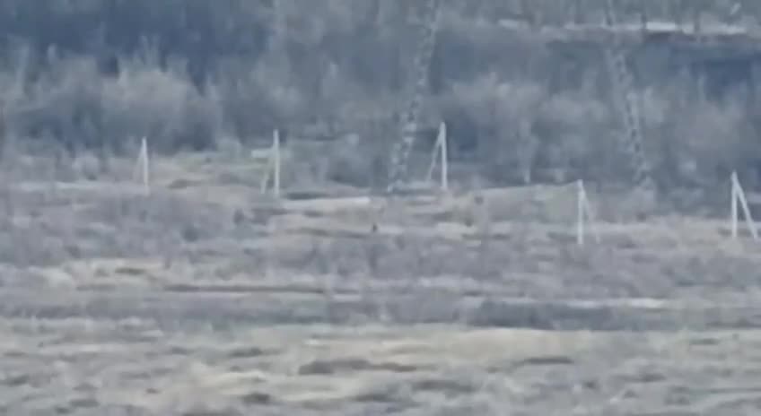 Russian infantry under shelling