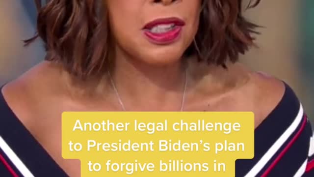 Another legal challenge to President Biden's plan to forgive billions in student loan debt