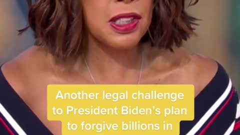 Another legal challenge to President Biden's plan to forgive billions in student loan debt