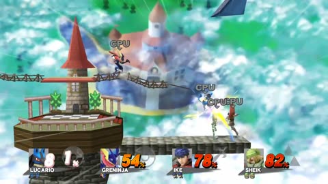 Super Smash Bros 4 Wii U Battle707