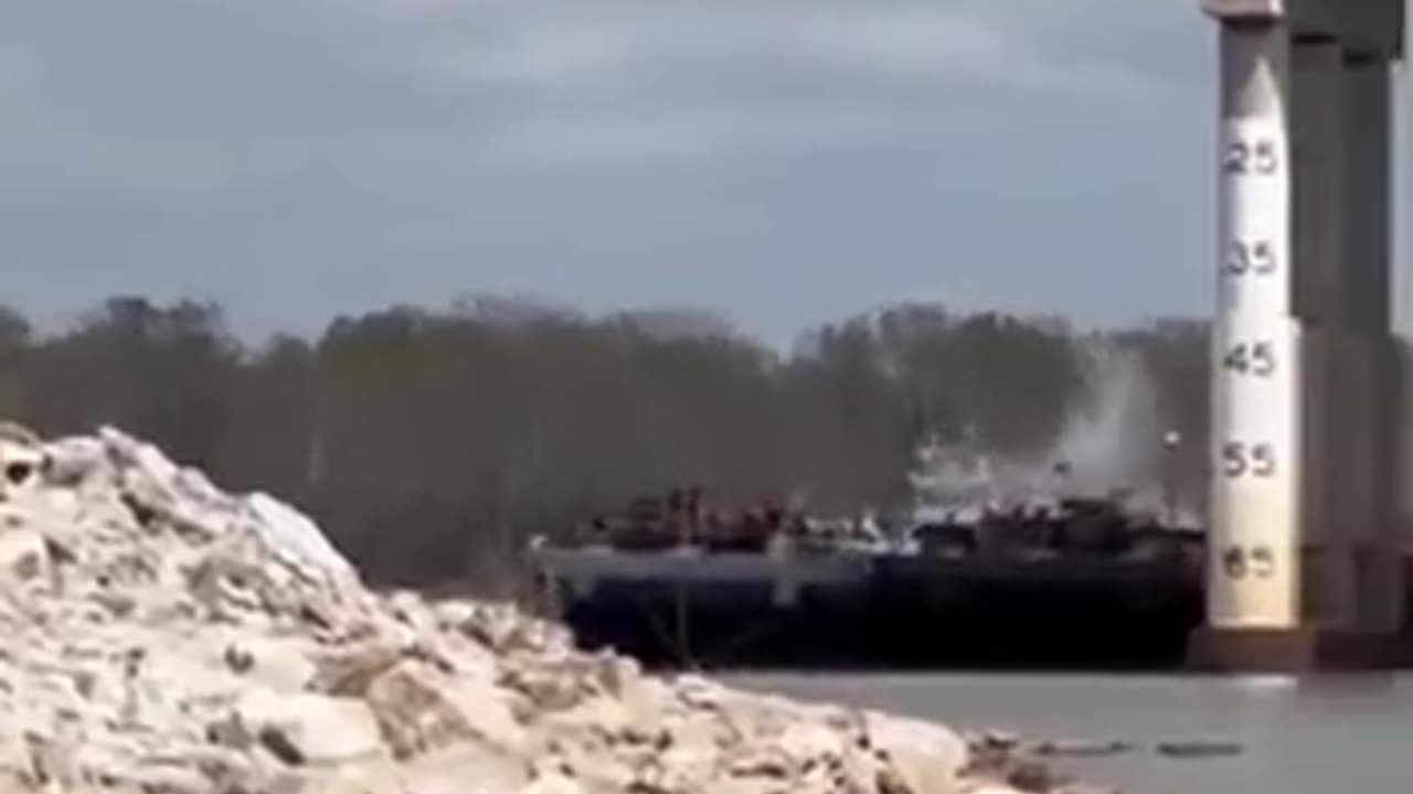 A bridge near Sallisaw has reopened after being shut down due to being struck by a barge