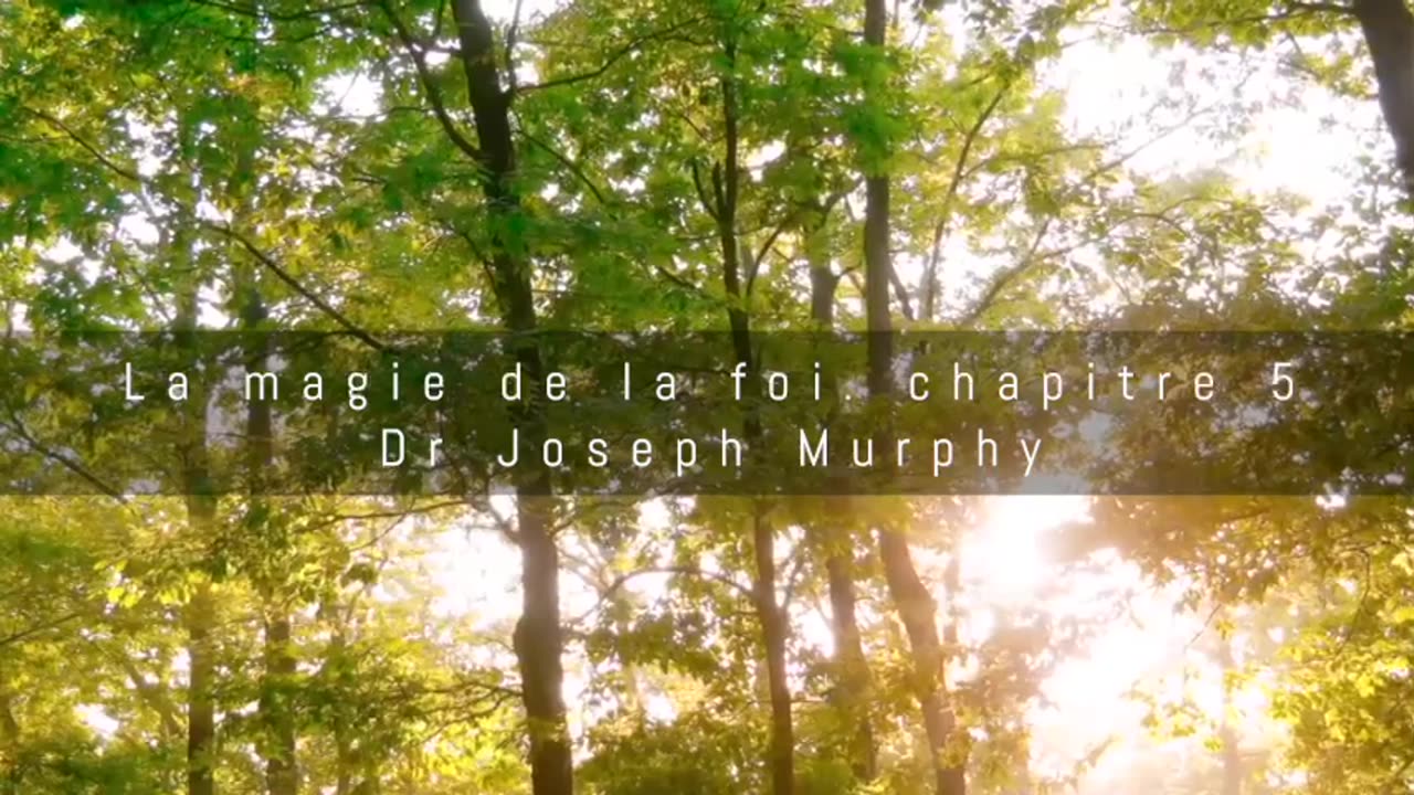 Livre Audio : La magie de la foi - Dr Joseph Murphy