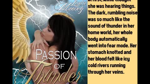 PASSION OF THUNDER, Book 2 of the Thunder Trilogy, a Sc-Fi/Fantasy Romance