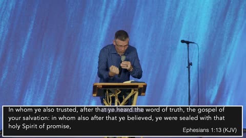 Pastor Greg Locke: ye were sealed with that holy Spirit of promise, Ephesians 1:13 - 5/10/23