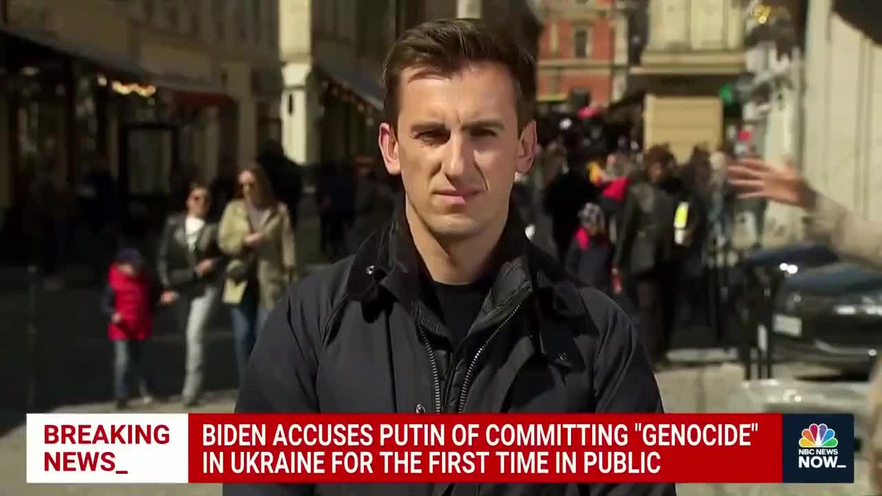 Biden Publicly Accuses Putin Of Committing ‘Genocide’ In Ukraine