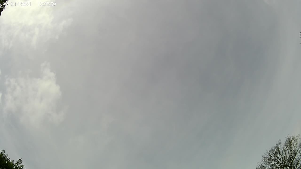 Sky Timelapse 221 - 4K - 12/4/2024 Chemtrails