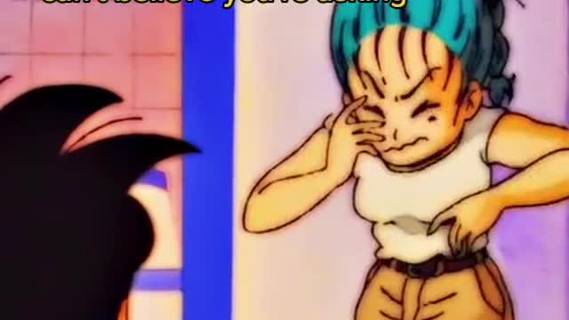 Bulma Always Hates on Poop-Smelling Goku - Dragon Ball Origins #anime #goku