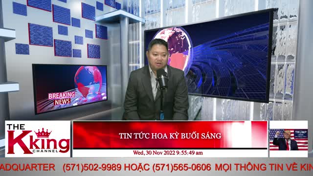 TIN TỨC HOA KỲ BUỔI SÁNG - 11/30/2022 - The KING Channel