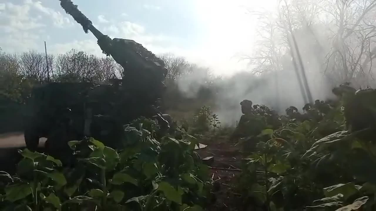 🔥 Ukraine Russia War | Ukrainian 155mm SPG 2S22 "Bohdana" Fires at Russian Positions (August/S | RCF