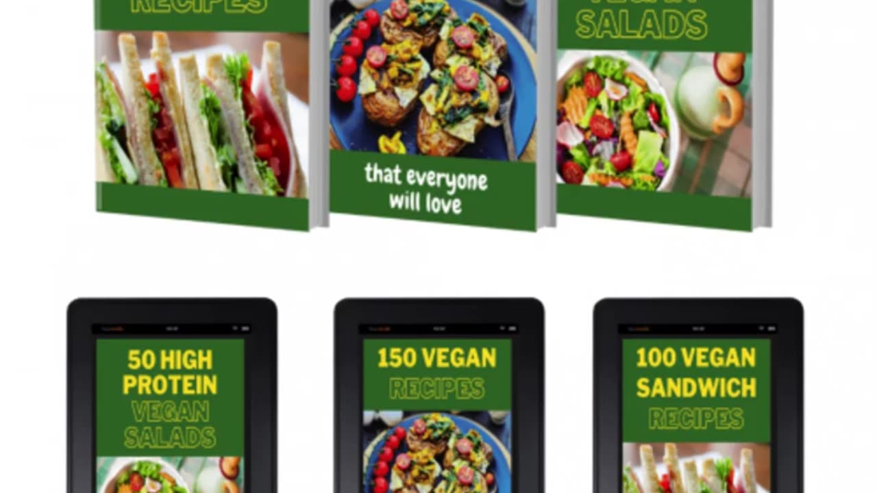 300 Vegan/Plant-Based Recipe CookBook