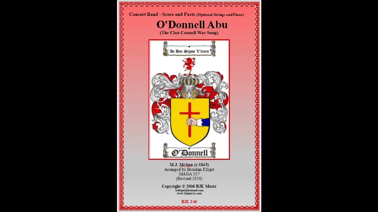 O'Donnell Aboo (Our Lady's Choral Society 1965)