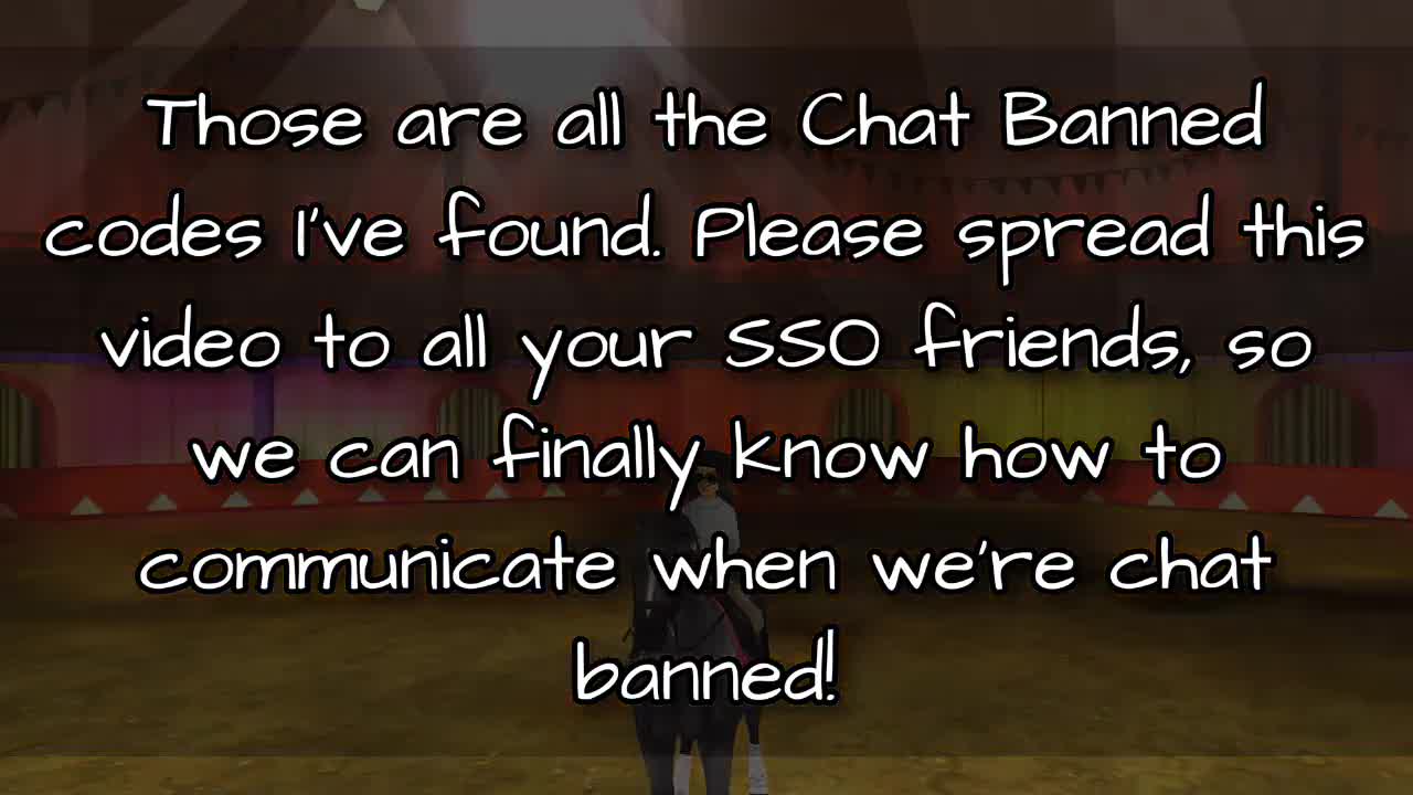 { REPOST } Chat Banned On Star Stable? HOW TO SPEAK! Star Stable Quinn Ponylord