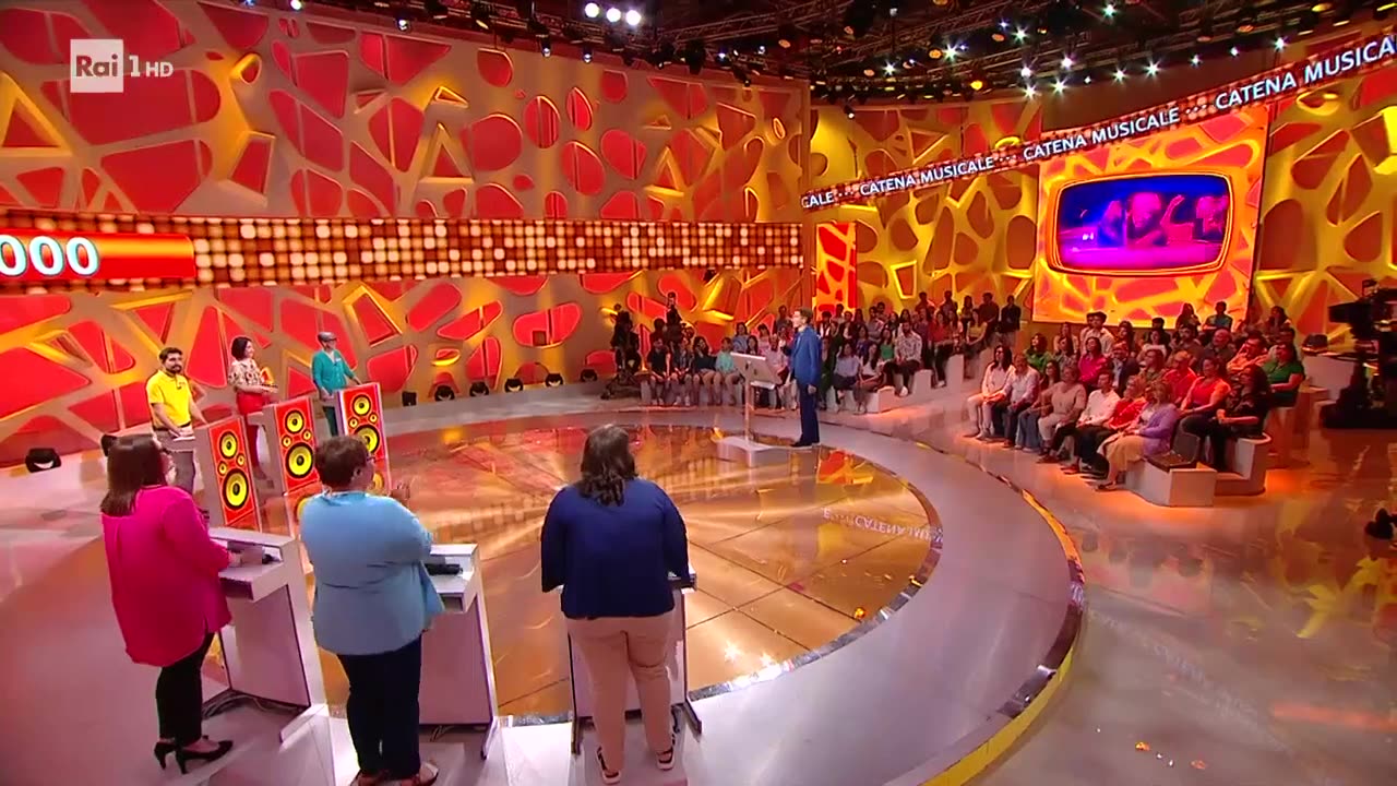 RAIUNO - Reazione a Catena-La Catena Musicale del 07/07/2023