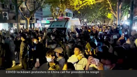 COVID-19 lockdown protests grow in China