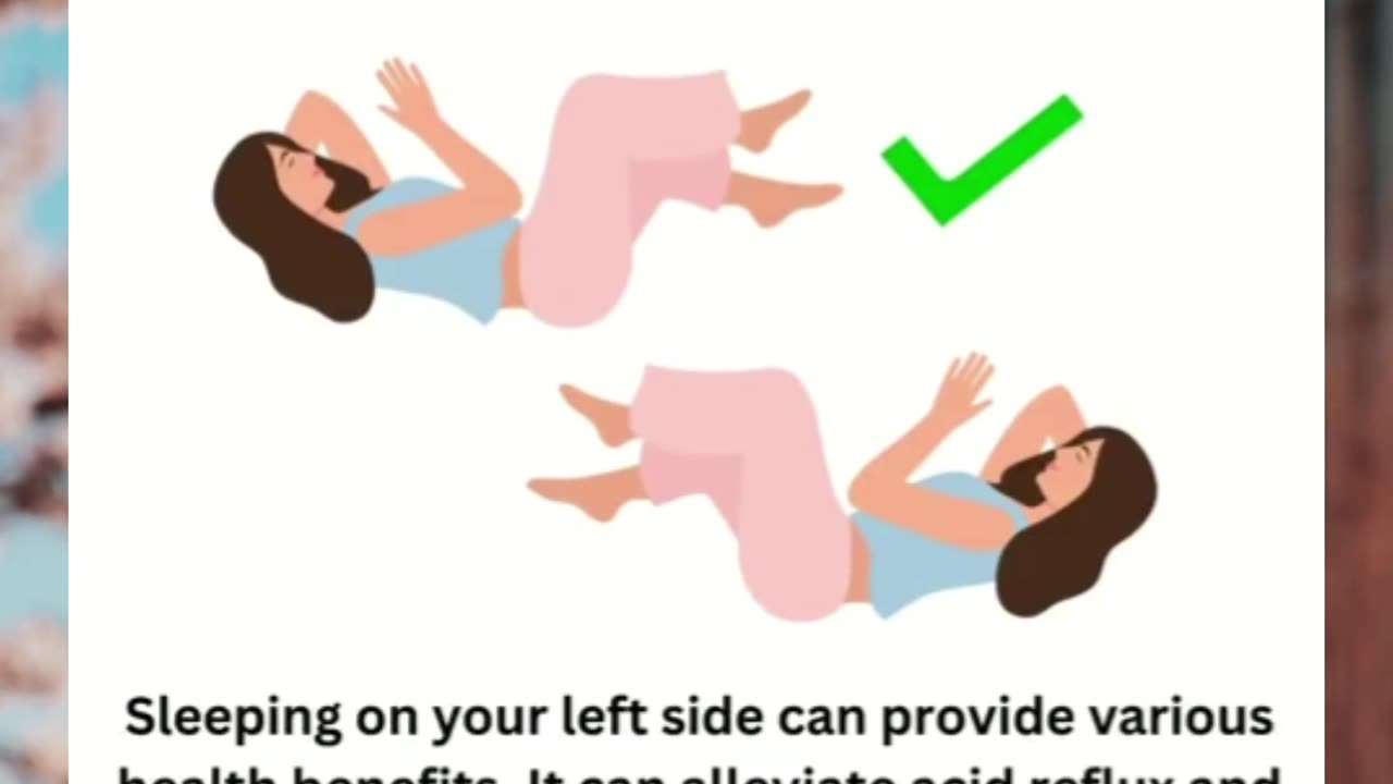 🔥 Uncover the Ultimate Health Hack: Left Side Sleep Secrets 2023! 🌙 #short
