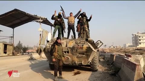 Syrian rebel forces gain more ground in their advance to Damascus