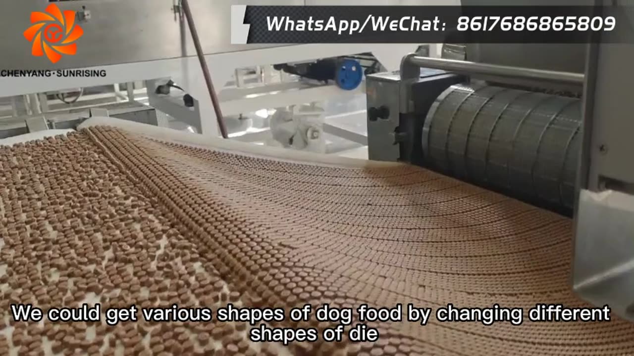 Low temperature baked dog food equipment | Cold Pressed Dog Food Machine | Pet dog cat food machine