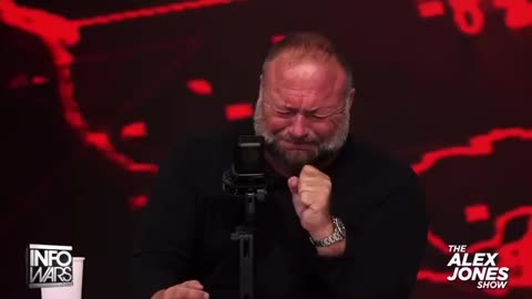 Alex Jones breaks down in tears as feds get ready to shut him down