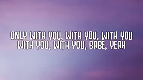 Chris Brown - With You (Lyrics)