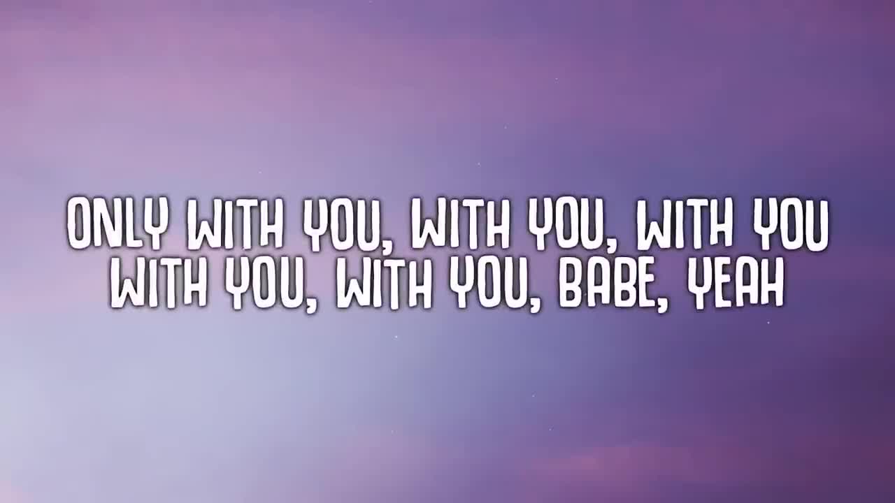 Chris Brown - With You (Lyrics)