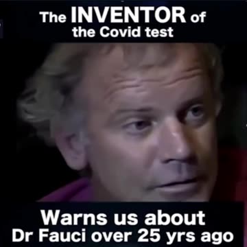 PCR test inventor talking about Dr.Faucistein 🧟‍♂️