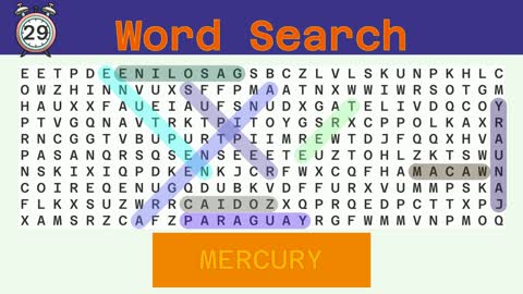 Word Search - Challenge 11/09/2022 - Hard - Random