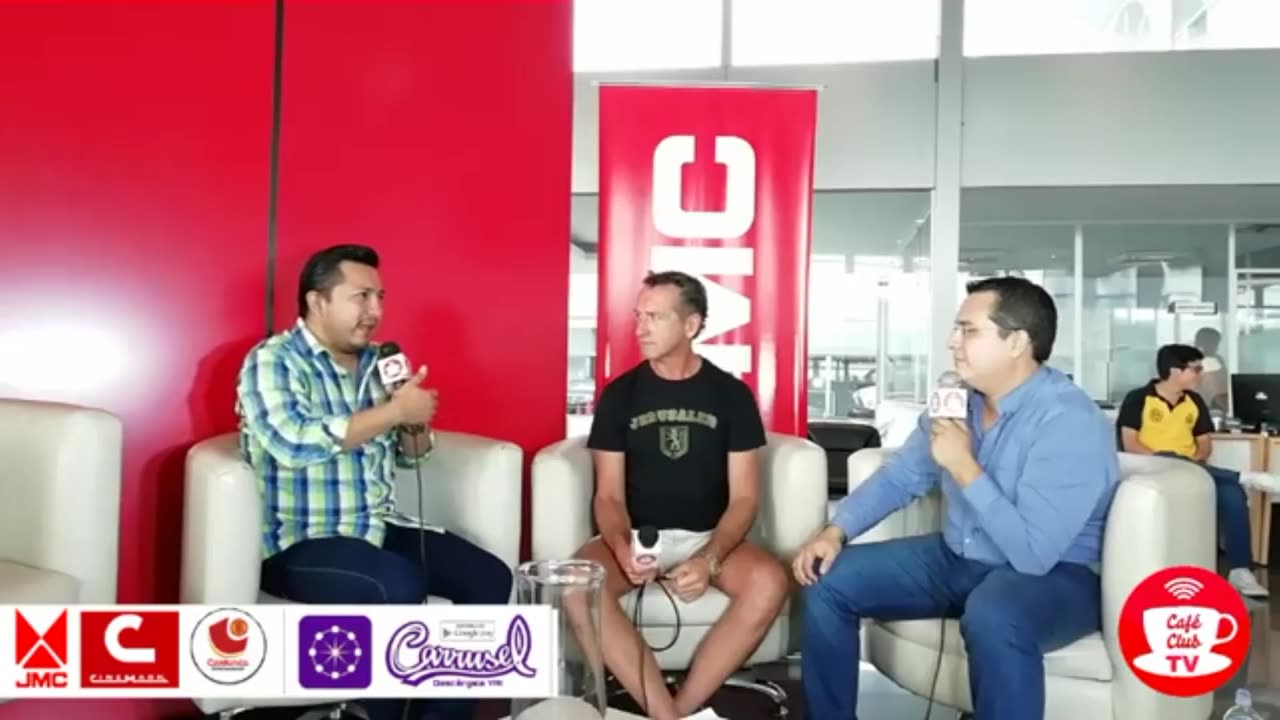 COMANDANTE ZAPHIEL ENTREVISTA EN CAFÉ CLUB TV GUAYAQUIL ECUADOR