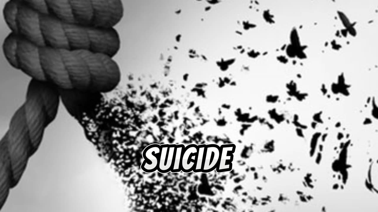 Every 40 seconds in our world someone commits suicide!