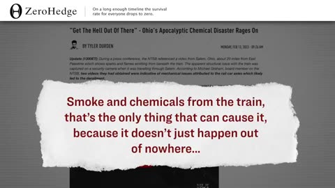 Media Blackout as U.S. Chemical Disaster Rages On: Animals and Fish Dying
