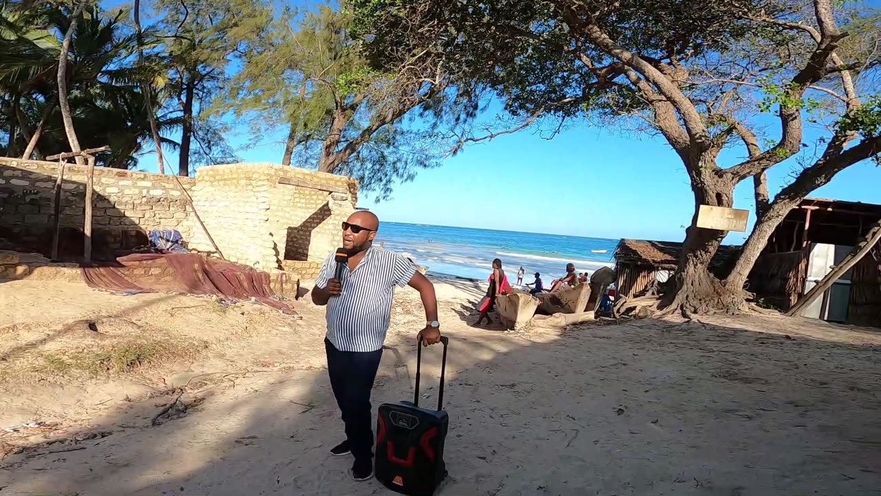 Street Preaching at Diani Beach South Coast Pt 1