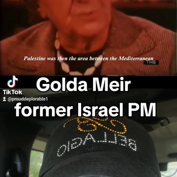 Golda Meir ( former Israeli PM)