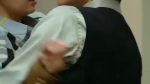 He cant control him to kiss her but the end his brother 